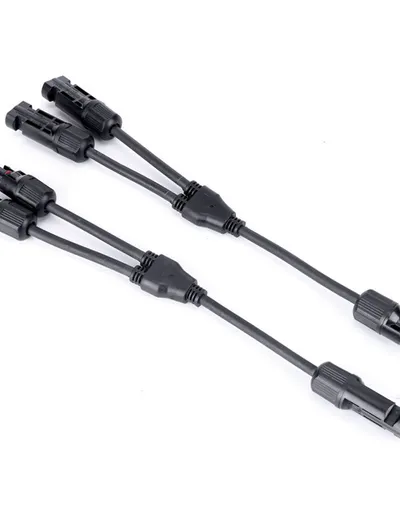 1 Paar 2x MC4-kompatibel Y-Solarstecker Y-Adapter PV Verteiler
